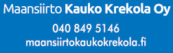 Maansiirto Kauko Krekola Oy logo